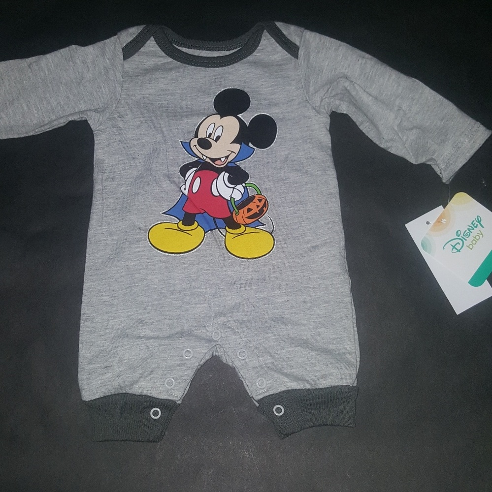 Disney Baby Mickey Mouse Halloween Onesie